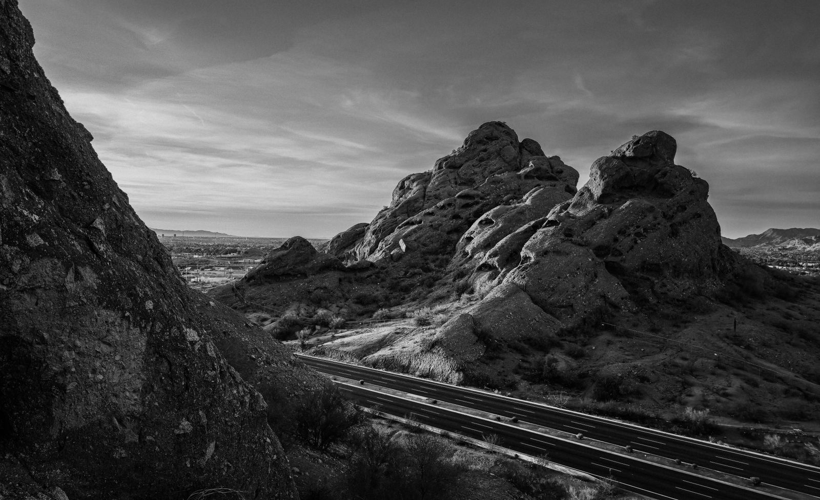 Arizona desert rock formations